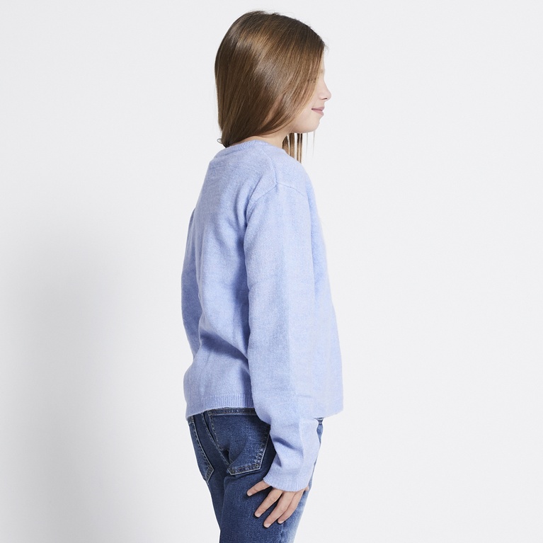 Basic knit cardigan "Siri star"